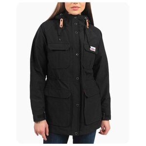 Penfield Black Utility Hooded Jacket